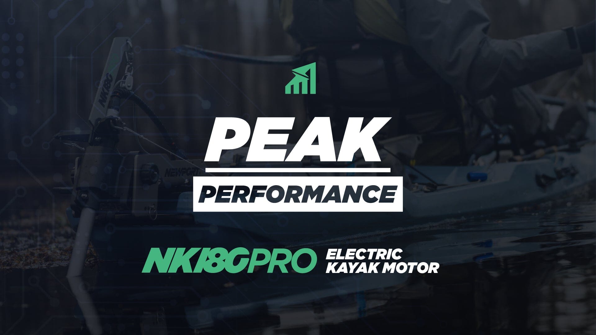 Peak Performance | NK180PRO Electric Kayak Outboard Motor