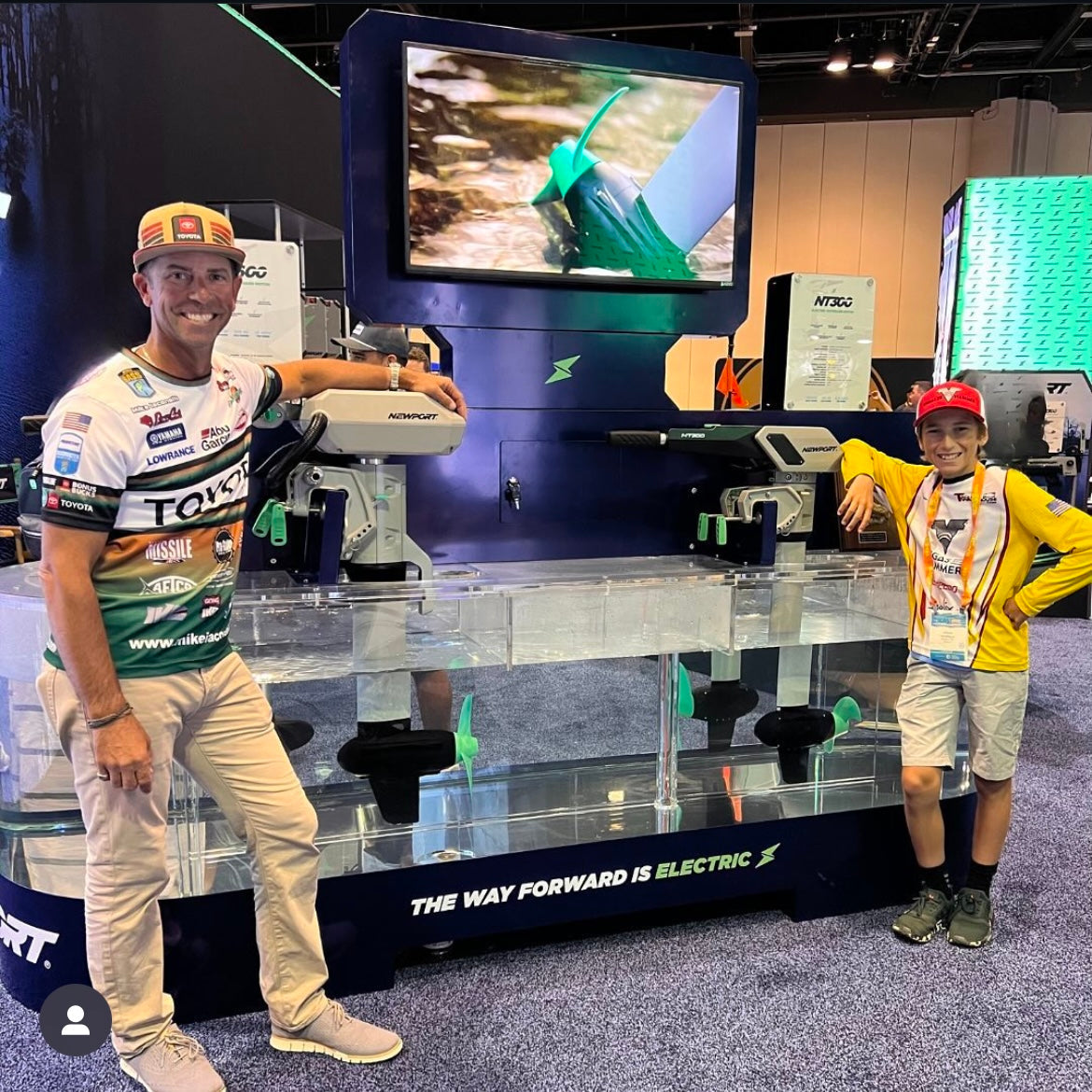 Newport teams up with mike "IKE" Iaconelli