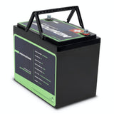 24V 50Ah Lithium Battery 3/4 Back View | Newport