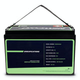 36V 40Ah Extended Lithium Battery Back View | Newport
