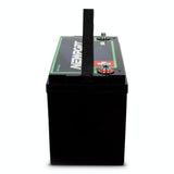 36V 40Ah Extended Lithium Battery Side View | Newport