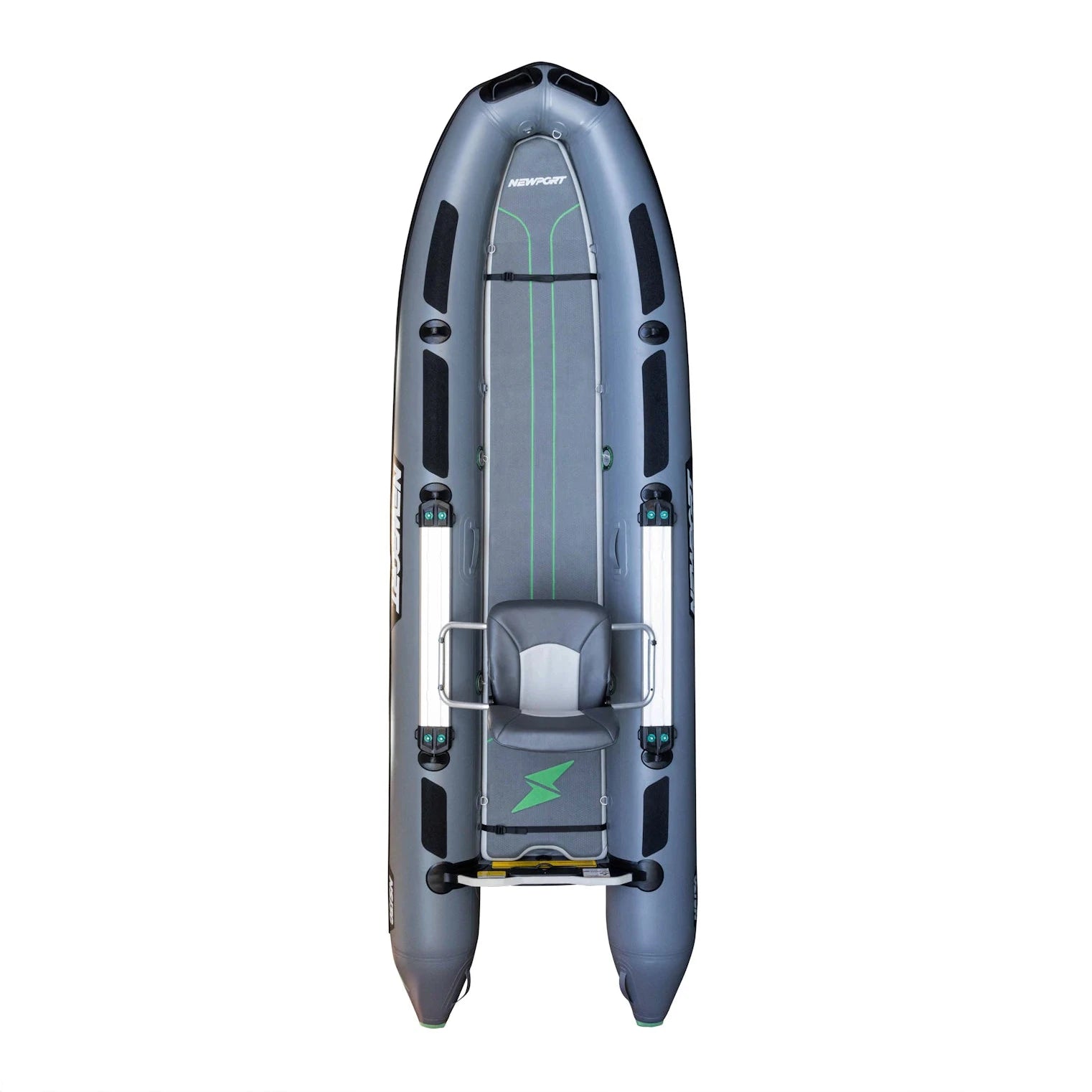 NS130 Inflatable Skiff Top View | Newport