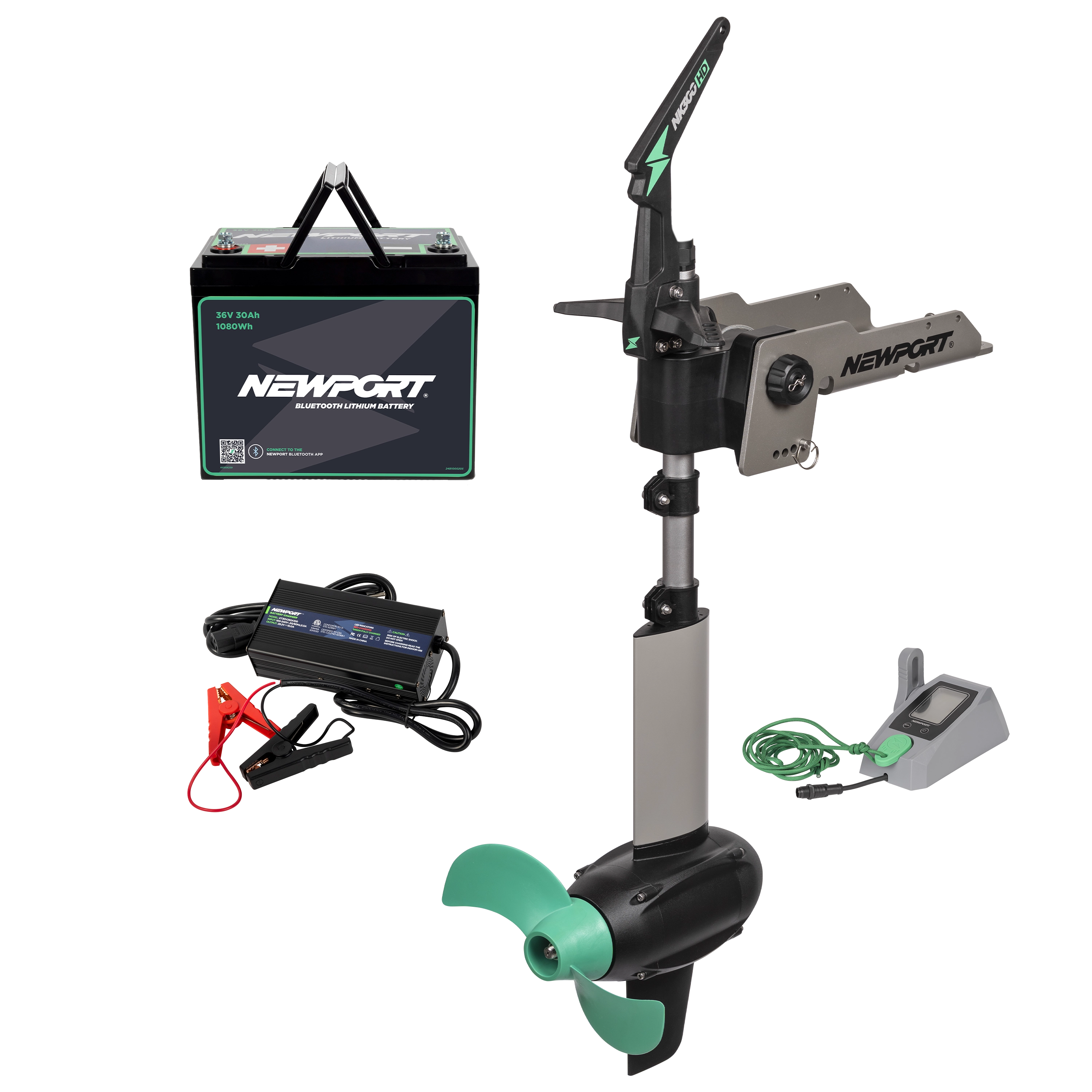 NK300 Electric Outboard Motor Bundle | Newport