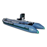 NS130 Inflatable Skiff Left Side View | Newport