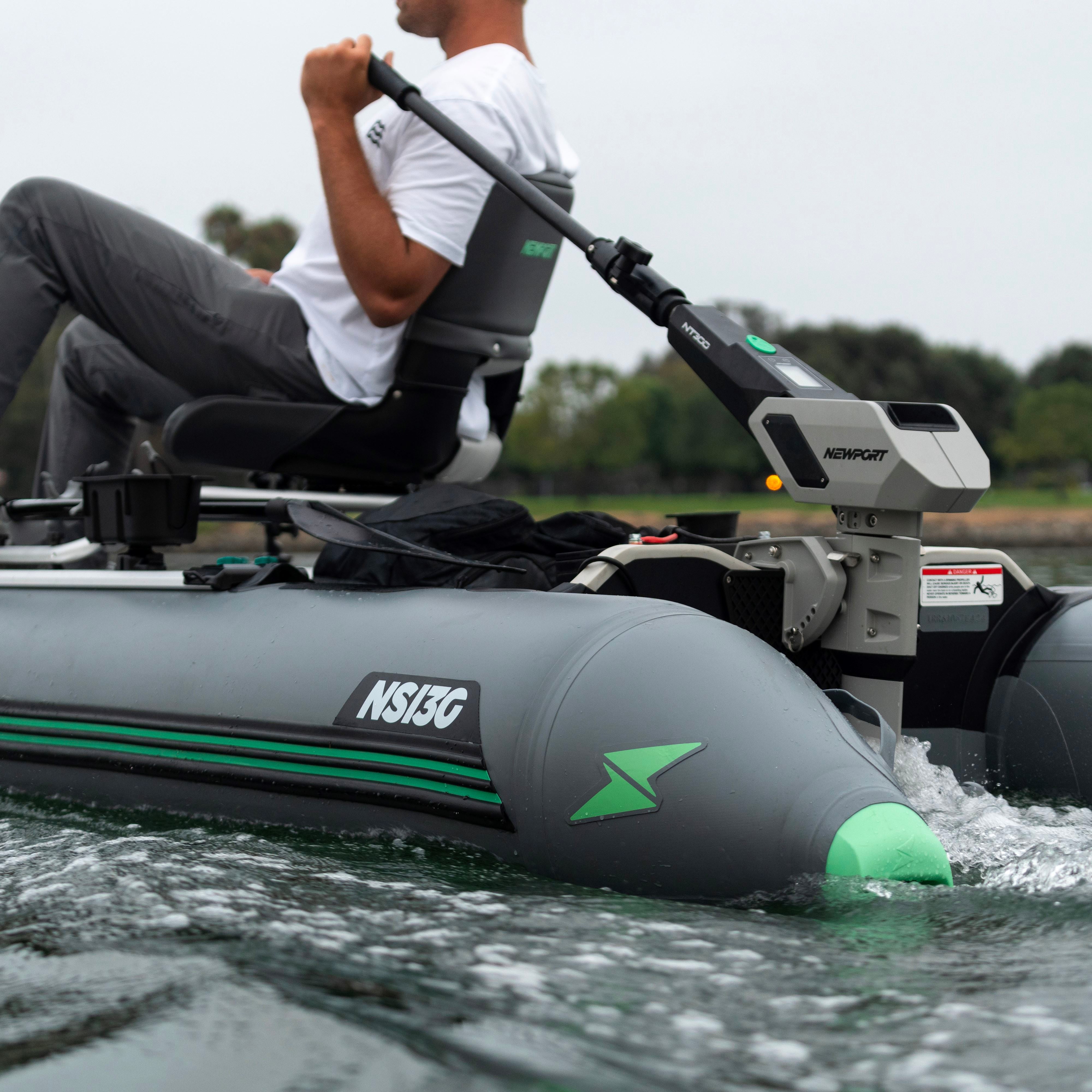 NS130 Inflatable Skiff With NT300 Electric Outboard | Newport