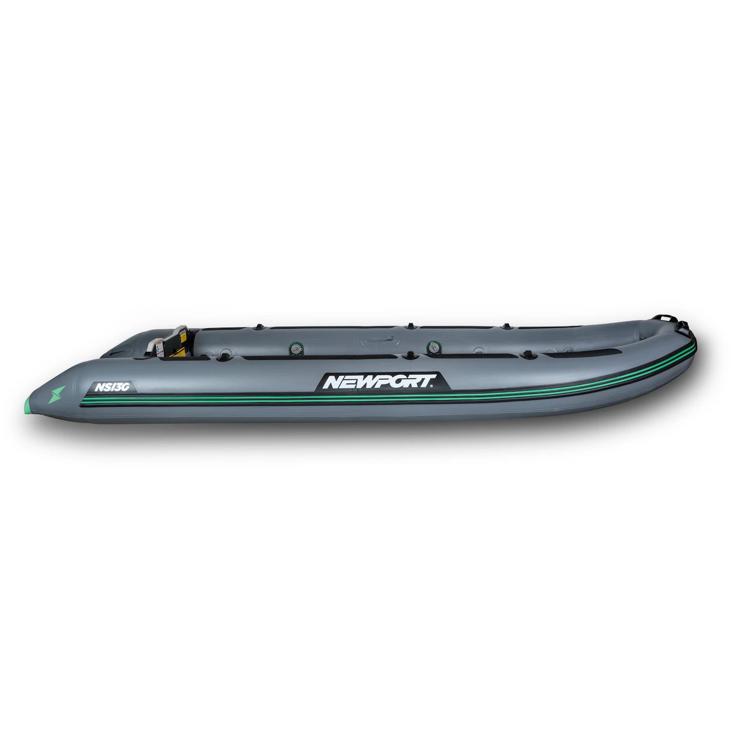 NS130 Inflatable Skiff Basic Package Side View | Newport