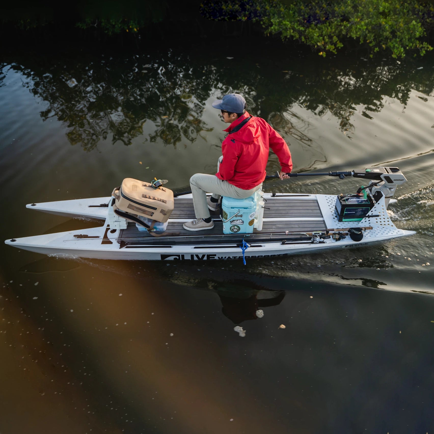 NT300 Electric Outboard on the water | Newport