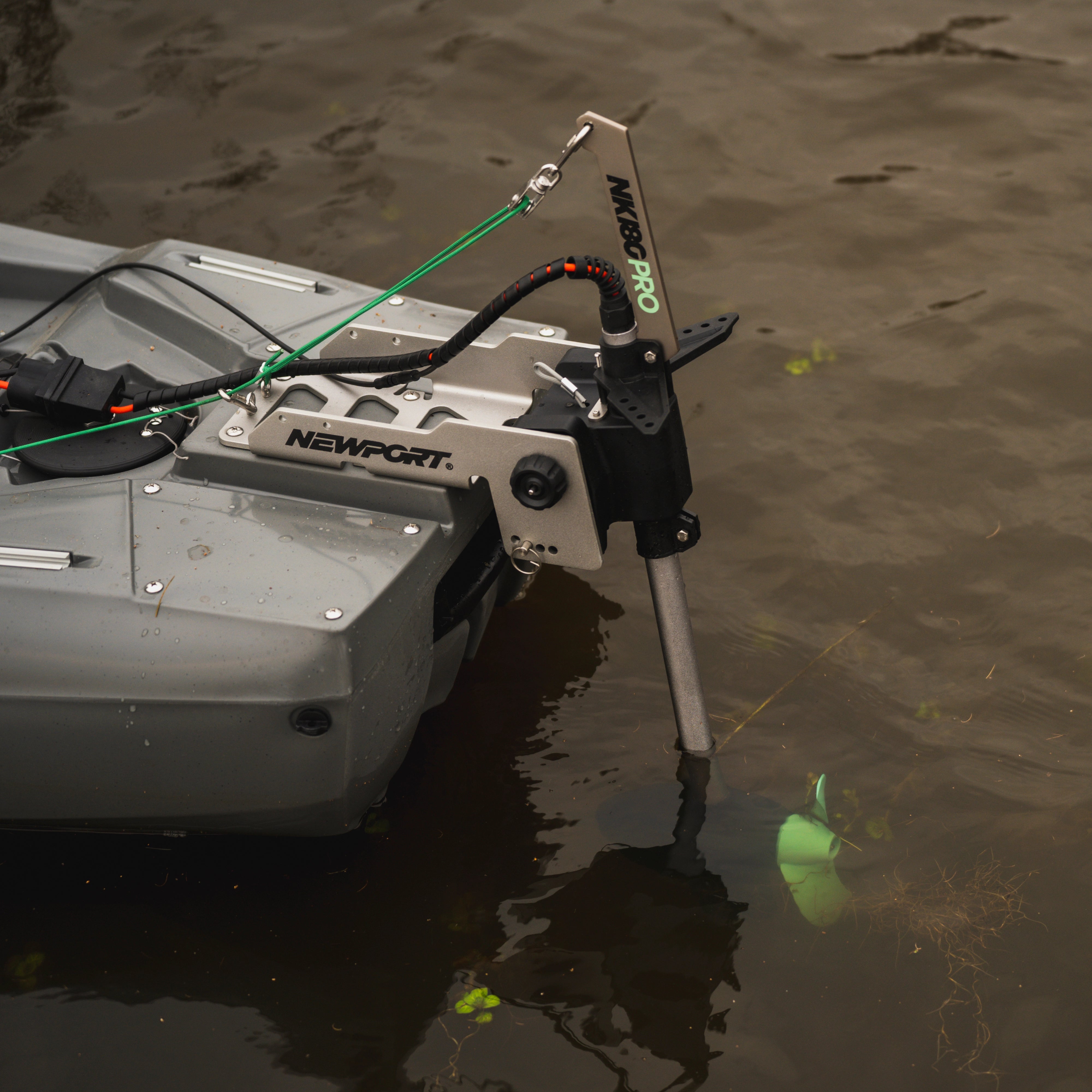 NK180PRO Electric Kayak Motor in the water | | Newport