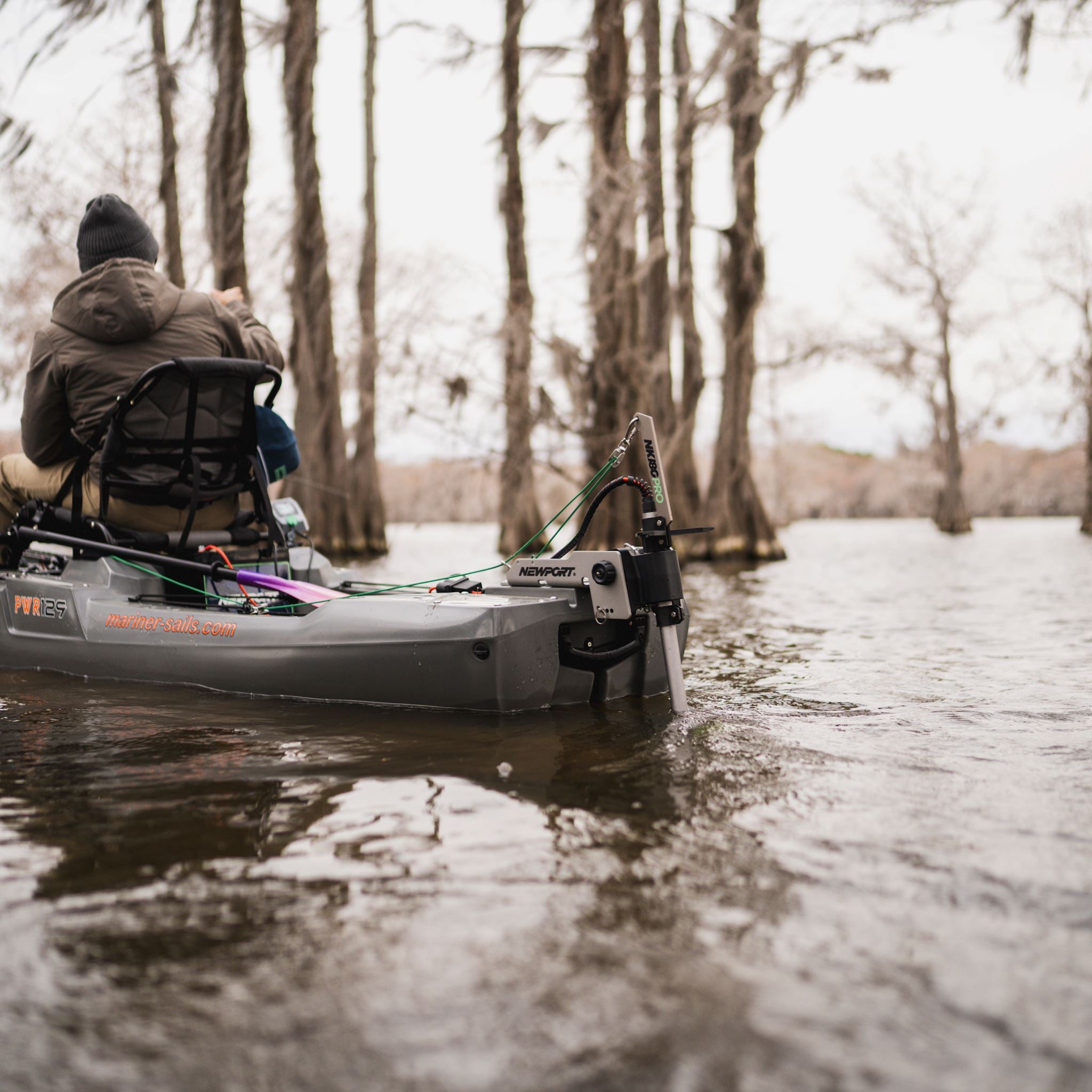 NK180PRO Electric Kayak Motor on Cado Lake | Newport