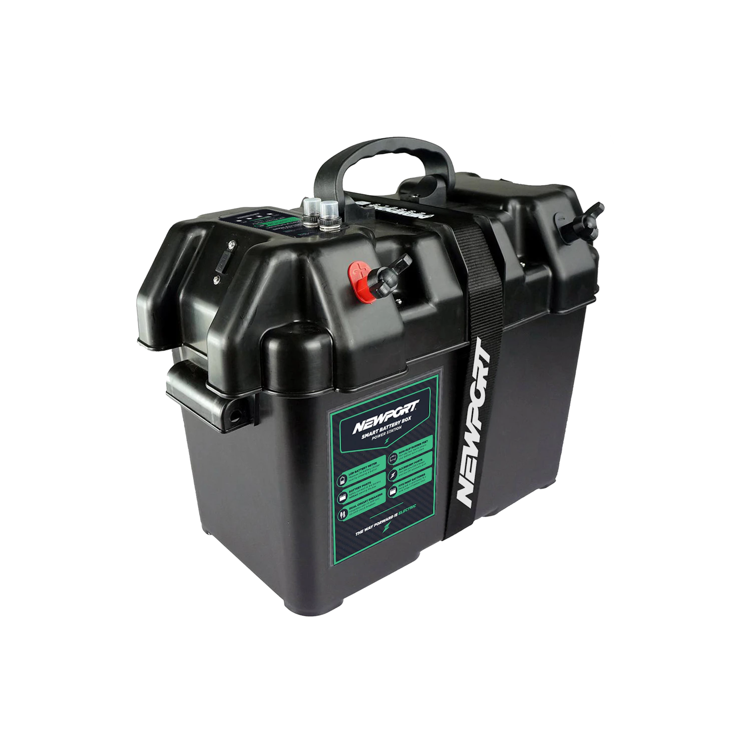 Newport Smart Battery Box for 12V Marine Batteries