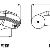 Catalina Inflatable Boat Sketch View | Newport