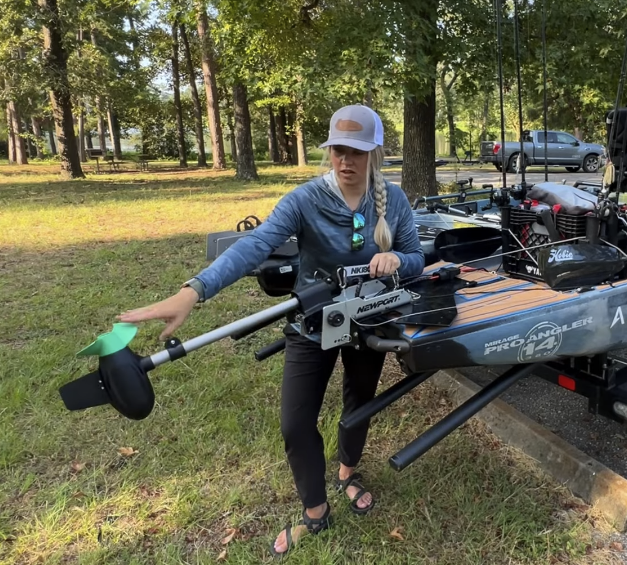 Weslie's Tournament Kayak Rig