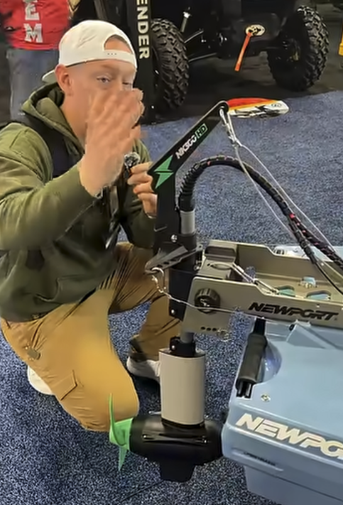 NK HD Electric Kayak Motor Review | Real Walkthrough from Bassmaster Classic Expo