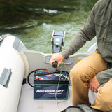 36V 40Ah Extended Lithium Battery With NT300 Electric Outboard | Newport