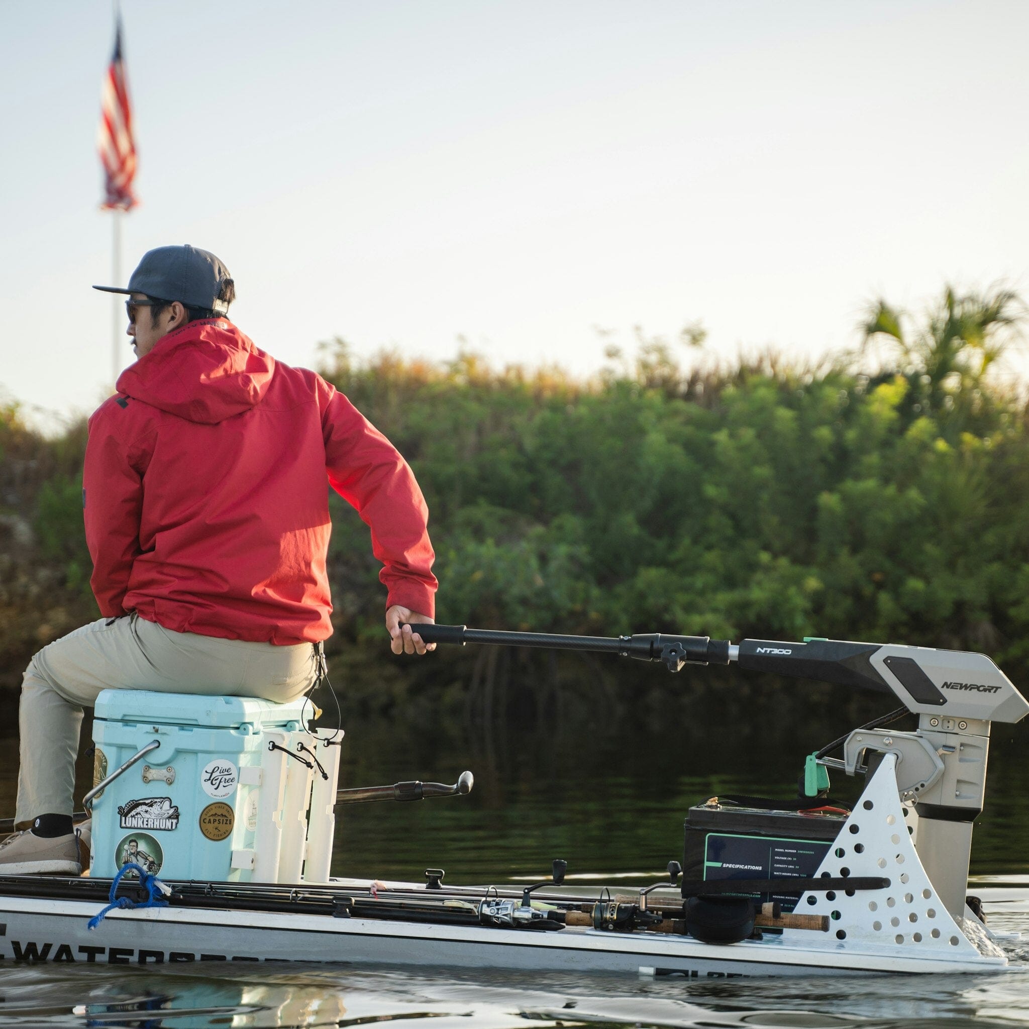 36V 40Ah Extended Lithium Battery On the Water | Newport