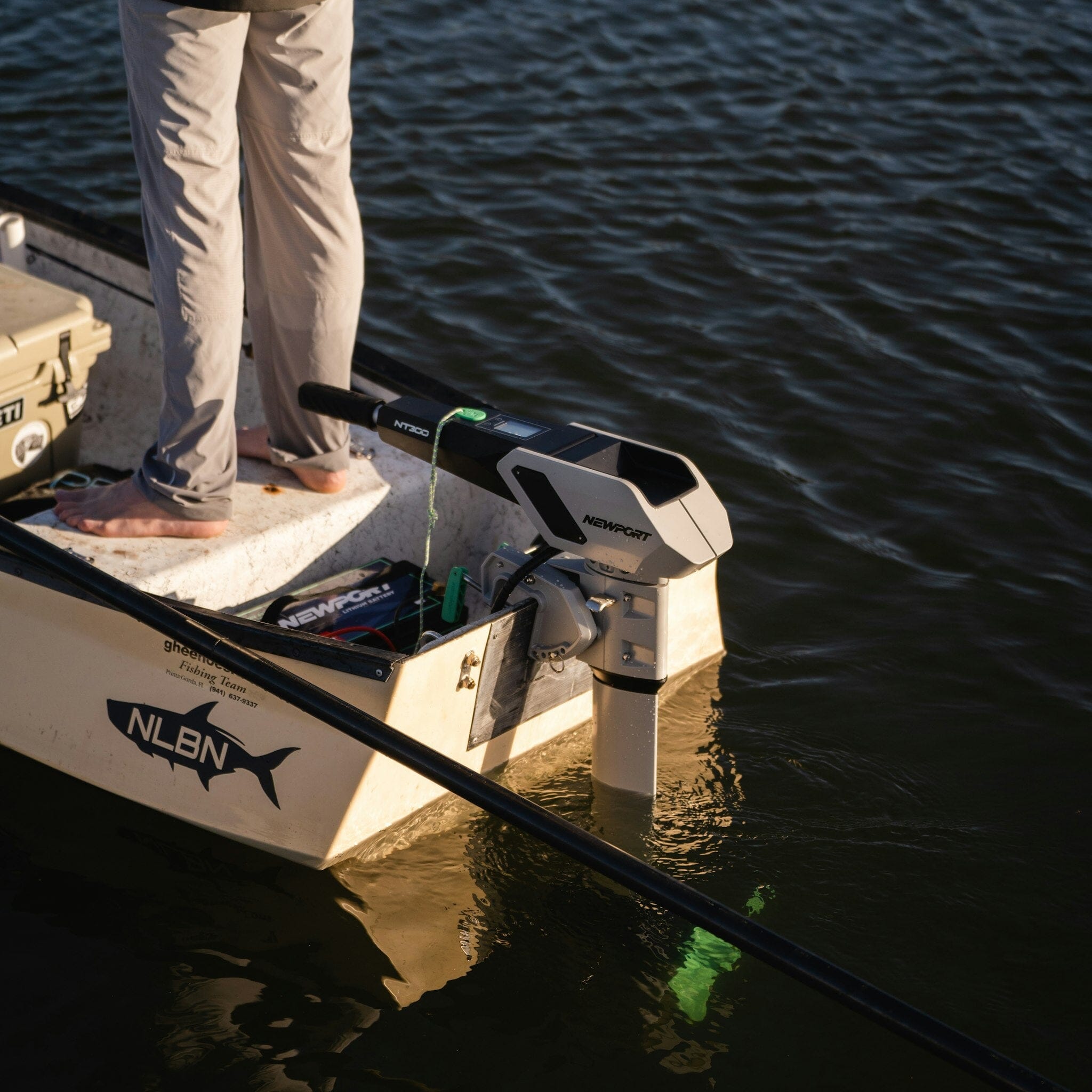 36V 30Ah Lithium Battery Top Boat View | Newport