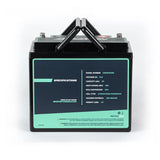 12V 30Ah Lithium Battery Back View | Newport