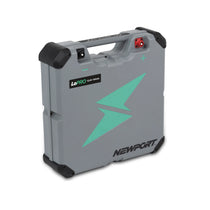 12V 100Ah LoPRO Lithium Battery | 3/4 Side View | Newport 