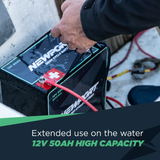 12V 50Ah Extended Use AMG Battery | Newport 