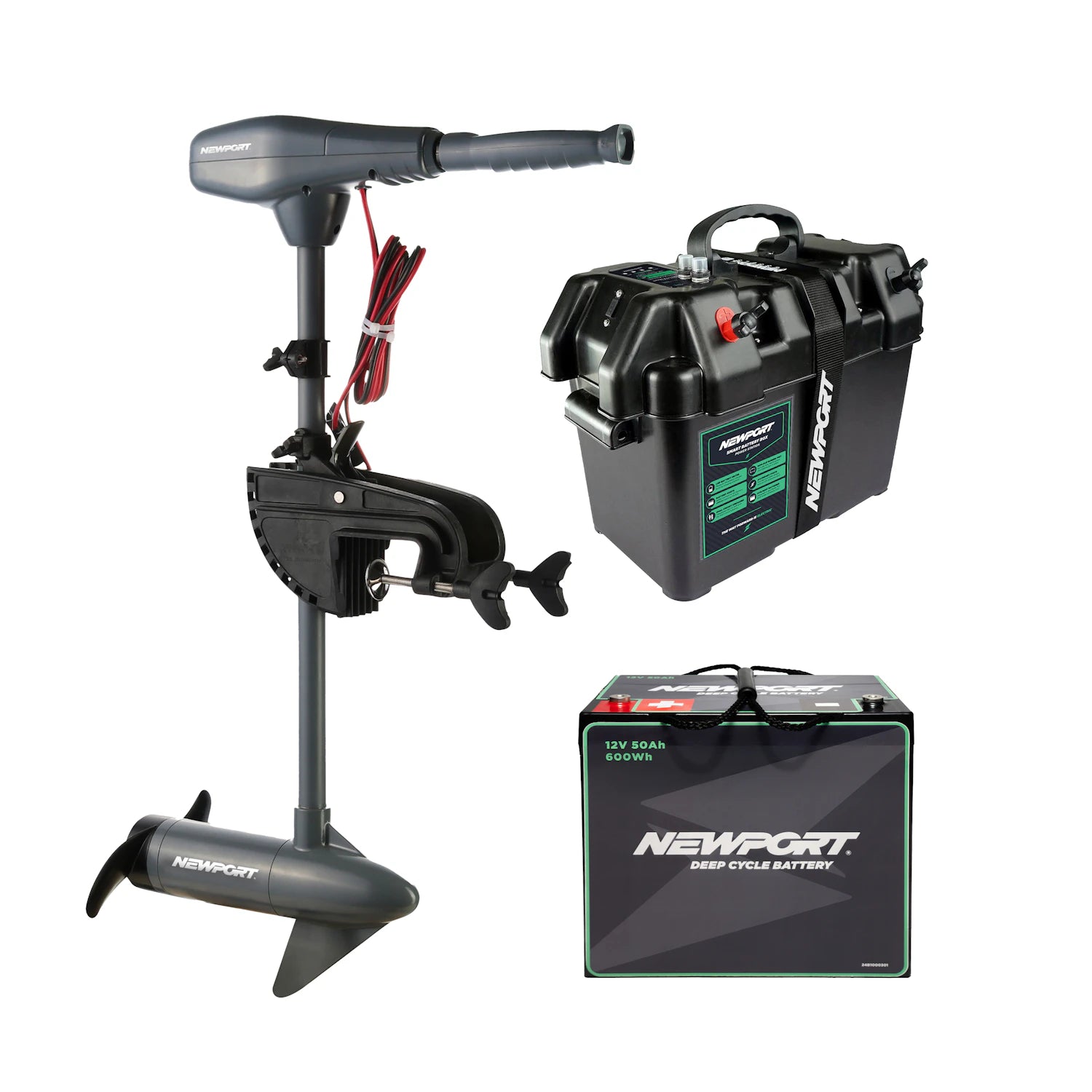 Kayak Series Trolling Motor Bundle | Newport