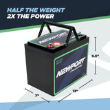24V 50Ah Lithium LiFePO4 Battery
