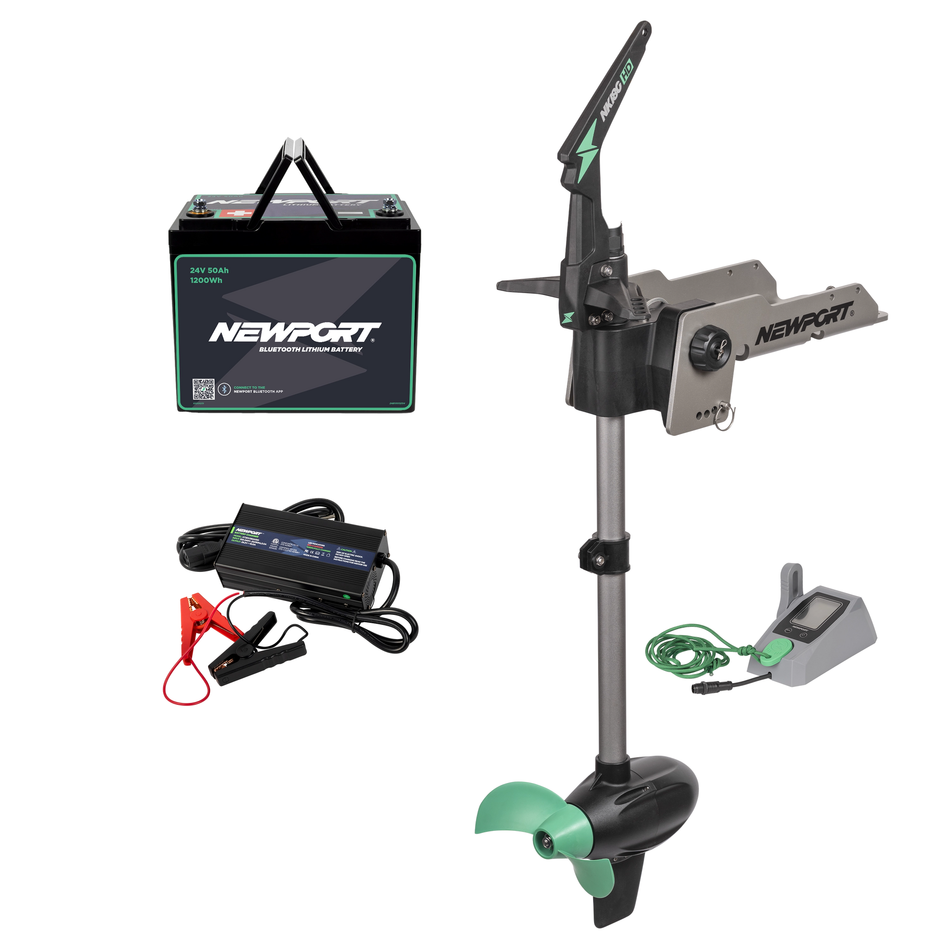 NK180PRO Electric Kayak Motor Bundle | Newport