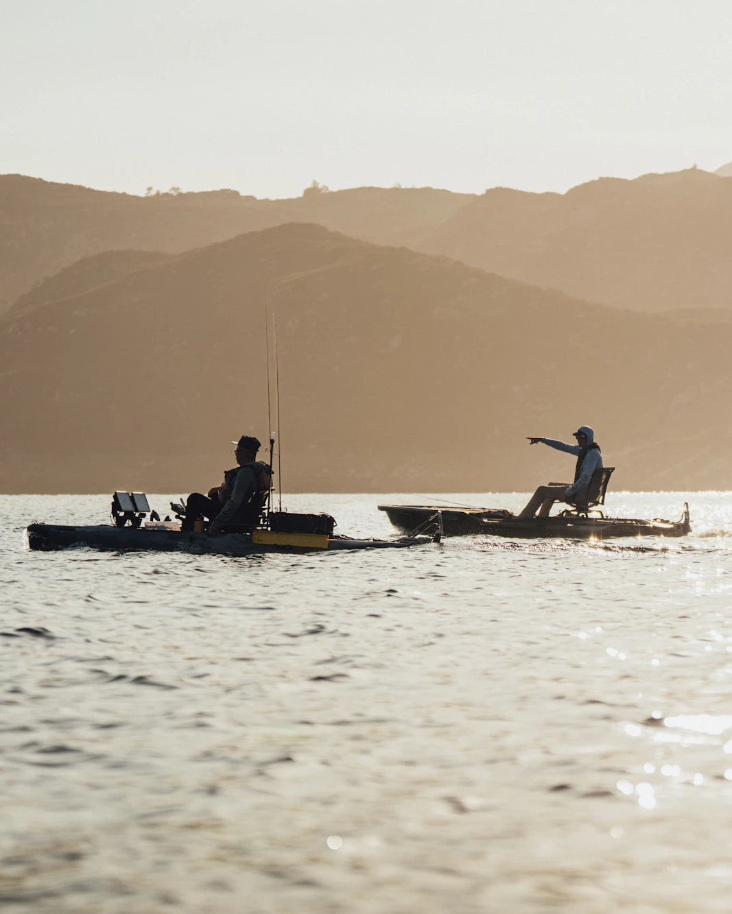 NK Motors on Kayak on the Ocean | Newport