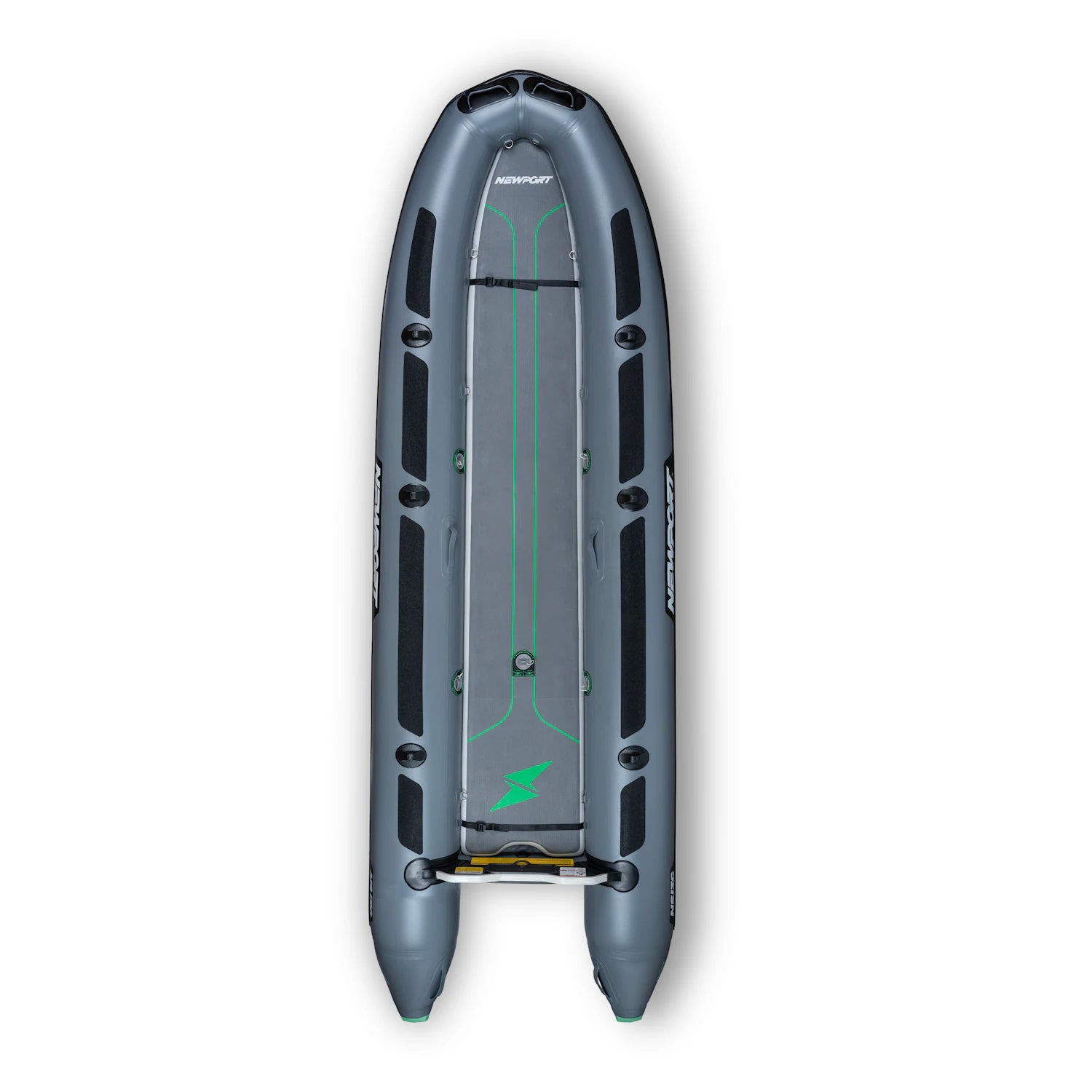 NS130 Inflatable Skiff Basic Package Top View | Newport 