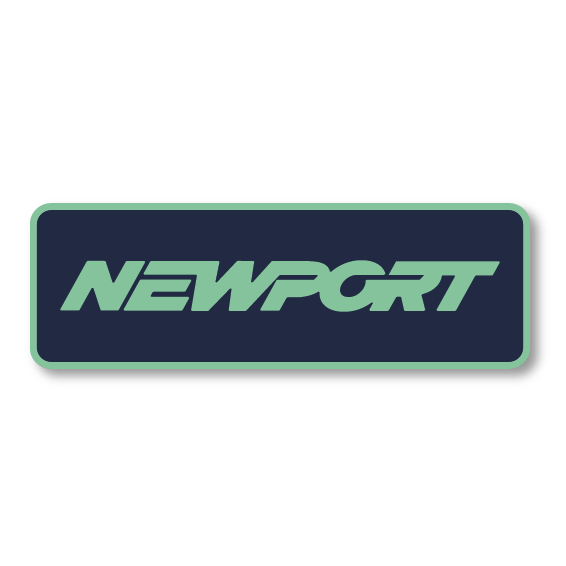 Newport Rectangle Sticker