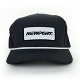White Patch Rope Hat