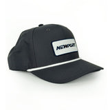 White Patch Rope Hat