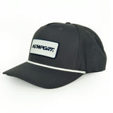 White Patch Rope Hat