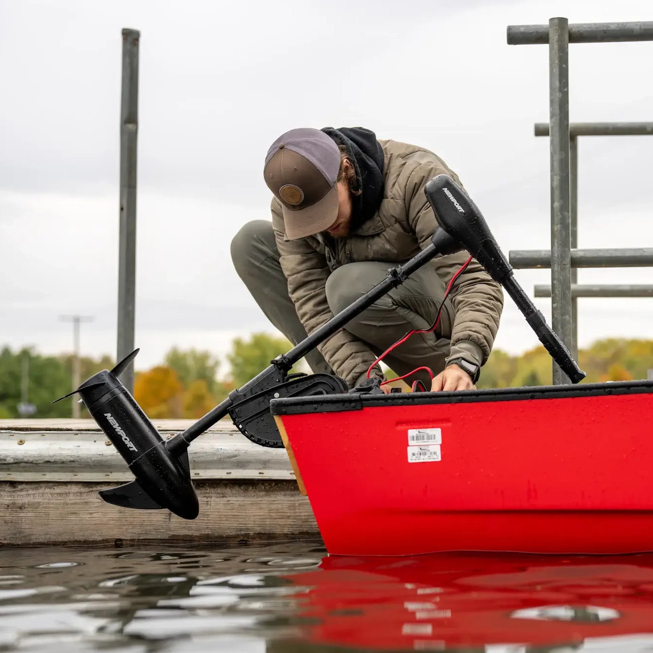 NV Series Trolling Motor on Jon Boat | Newport