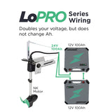 12V 100Ah LoPRO Voltage Expansion Bundle