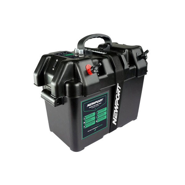 Smart Battery Box – Portable Power for Trolling Motors Newport