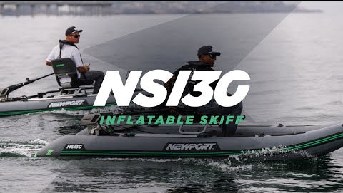 NS130 Inflatable Skiff | Portability, Stability & Versatility for On-Demand Fishing Excursions | Newport