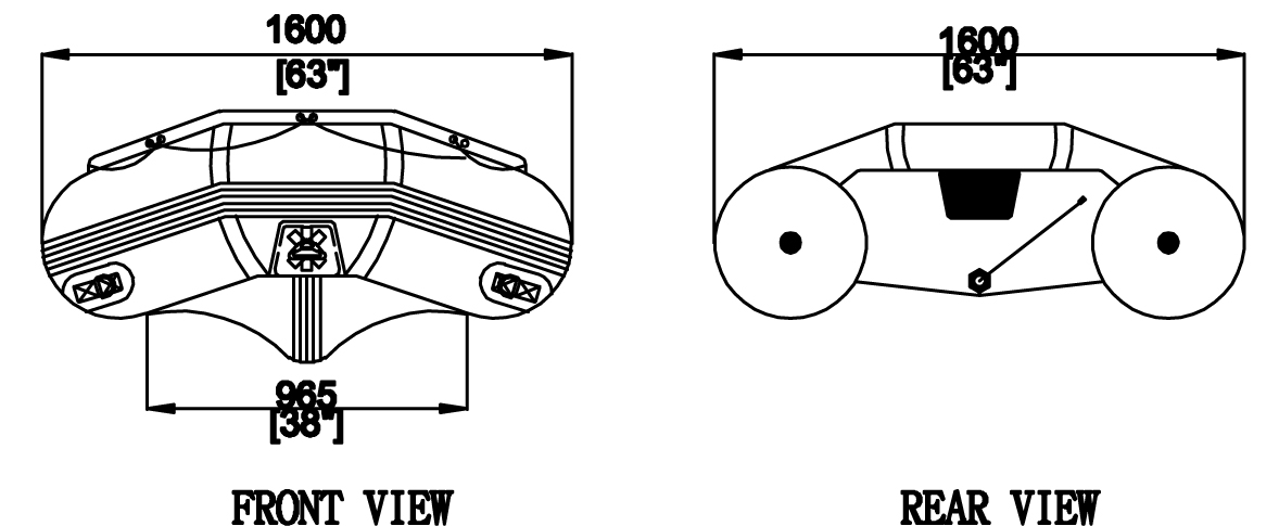 Newport Inflatable Boat Sketch | Newport
