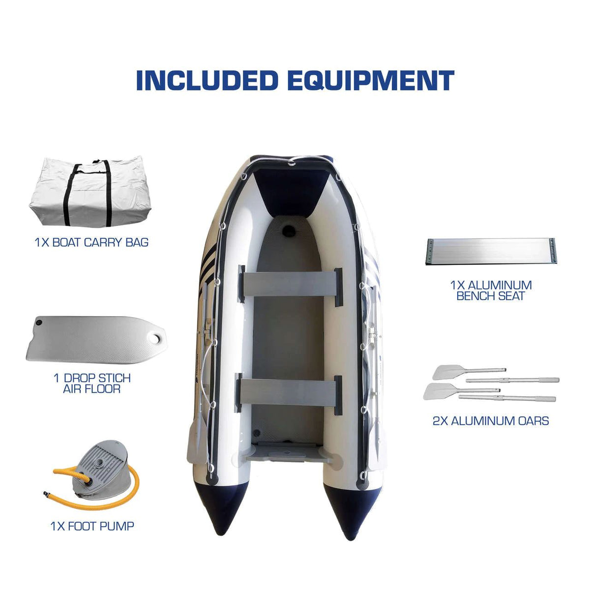 Newport Santa Cruz Inflatable Boat - 10ft Air Floor